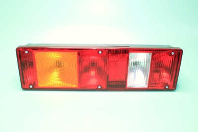 Фонарь задний КамАЗ,МАЗ б/л, байонетный разъём сзади, левый /7472.3716-04/