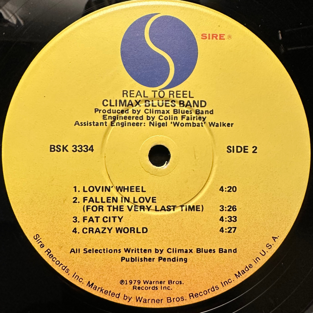Climax Blues Band - Real To Reel (США 1979г.)