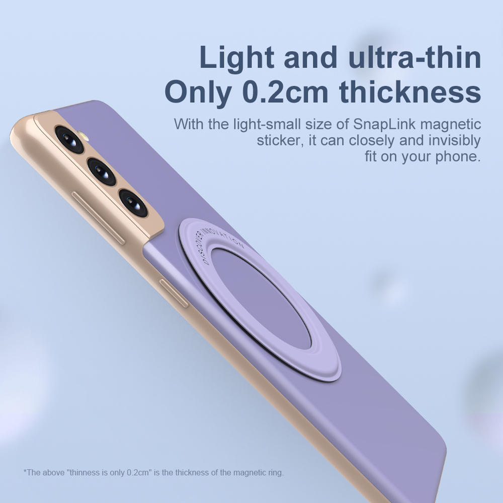 Магнитная подставка фиолетового цвета (Silicone Purple) от Nillkin, серия SnapBase Magnetic Stand