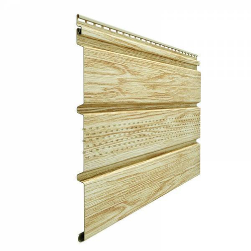 Софит с центральной перфорацией для сайдинга Деке Люкс Рябина