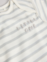 Боди с коротким рукавом для малышей Next E57-523, 5 шт., Молочный, Серый, Мятный