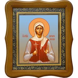 Варвара Лосева мученица. Икона на холсте.