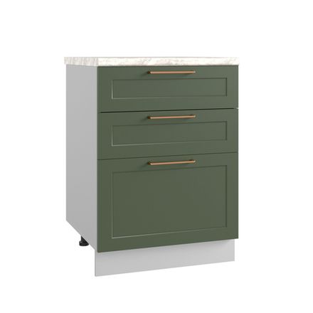 Кухня Модуль СМЯ 600 Квадро Персик софт