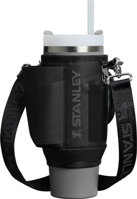Термокружка stanley, torba na quencher, пластик, чёрная · арт. fabr 10-13090-012