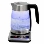 Чайник BQ (БИ-КЬЮ) KT1736G, 1,8 л, 2200 Вт, закрытый нагревательный элемент, ТЕРМОРЕГУЛЯТОР, стекло, 86190523