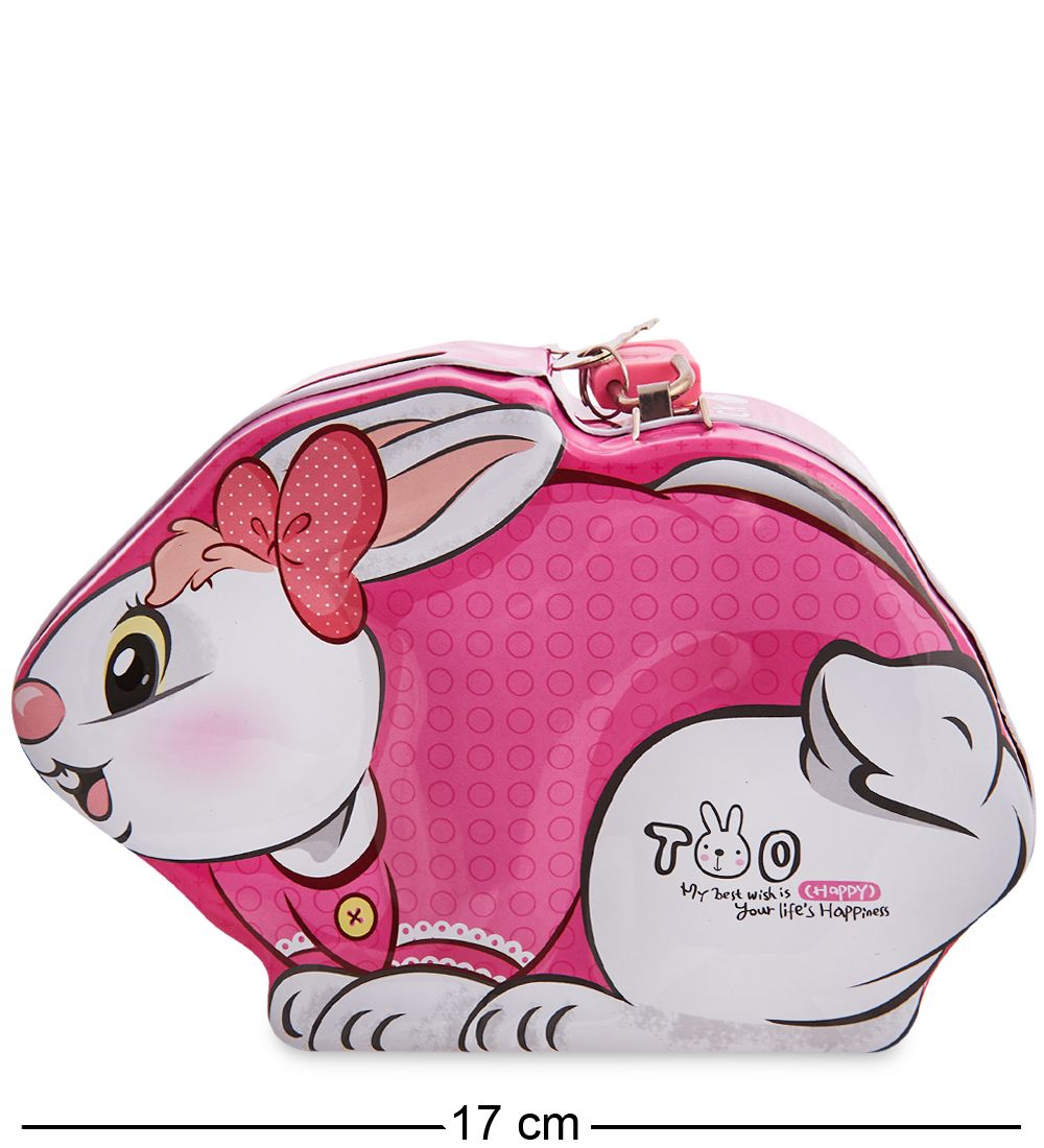 BX- 60/1 Металлическая копилка «Зайка»