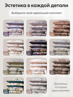 Комплект постельного белья Сатин Премиум на резинке CPAR055