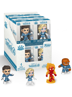 Фигурка Funko Minis Bobble Marvel Fantastic Four FF 1 штука в ассортименте (из 4) (Exc) 87218