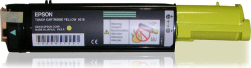 Epson AL-CX21N/NF Toner Yellow 5k C13S050316