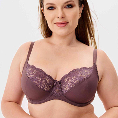 Бюстгальтер Мягкая чашка Шоколадный трюф Беларусь