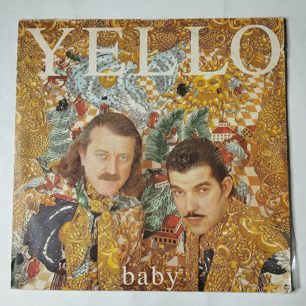 Винтажная виниловая пластинка LP Yello Baby (Россия 1992) Jungle Bill