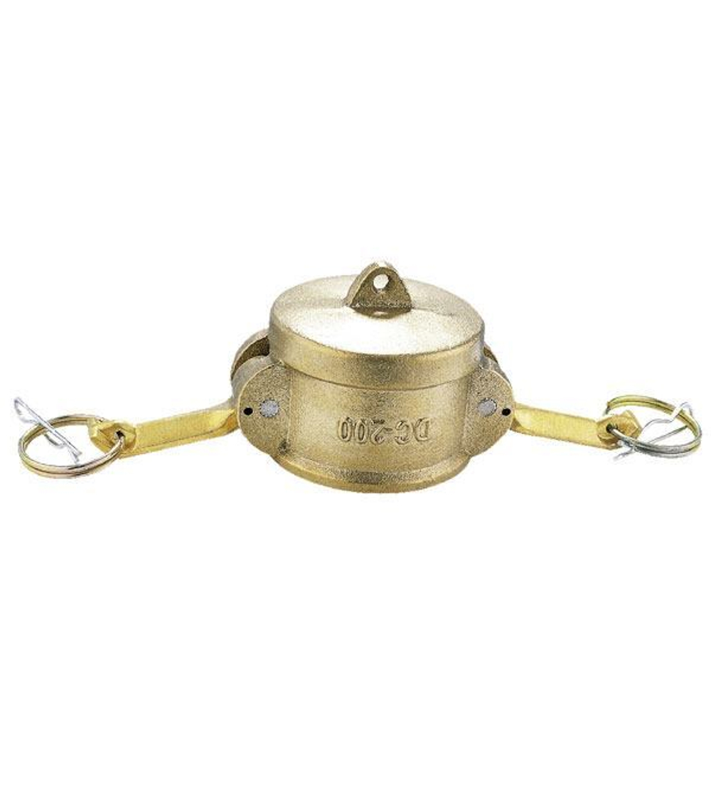 Камлок тип DC, заглушка ниппеля  2 (латунь)