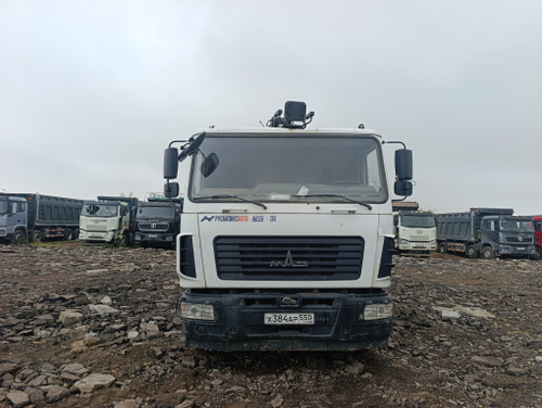 МАЗ 6312 6x4 Ломовоз с КМУ 61D205 	(Дизельный, 6,7 л, 328 л.с., МТ)