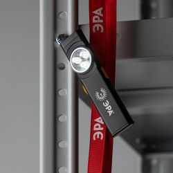 Светодиодный фонарь ЭРА Рабочие Практик RA-707 аккумуляторный 11 режимов магнит клипса турбо режим 10Вт