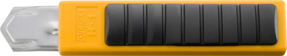 OLFA 25 мм, в комплекте с лезвиями EXCEL BLACK 5 шт, нож (OL-H-1BB/5BB )