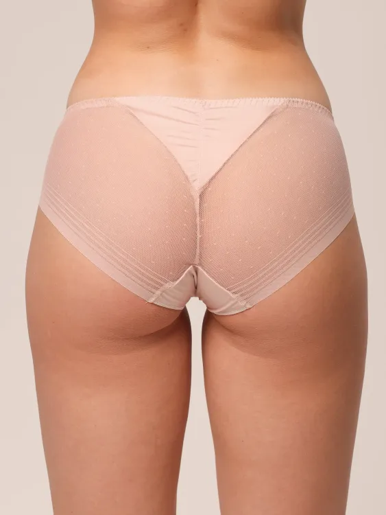 Трусы Zebra бикини (персиковый румянец)