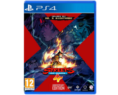 Streets of Rage 4 Anniversary Edition (PS4) Б/У
