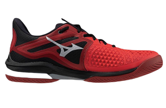 Мужские кроссовки теннисные Mizuno Wave Exceed Tour 6 AC - красный