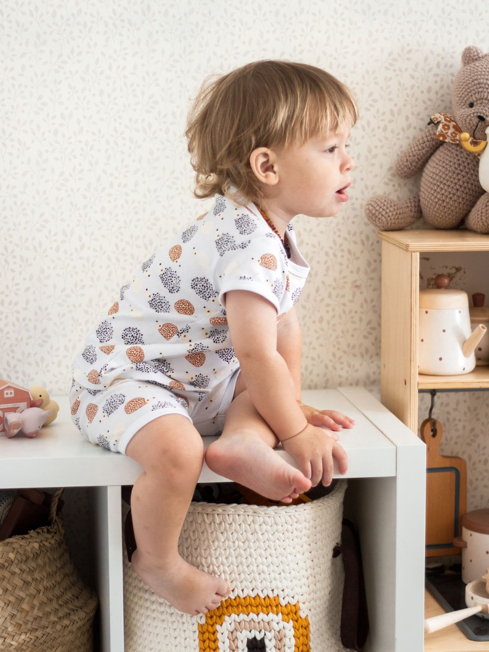 Пижама Mjölk Ёжики