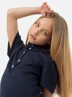 Платье темно-синее для девочки арт. АТ594