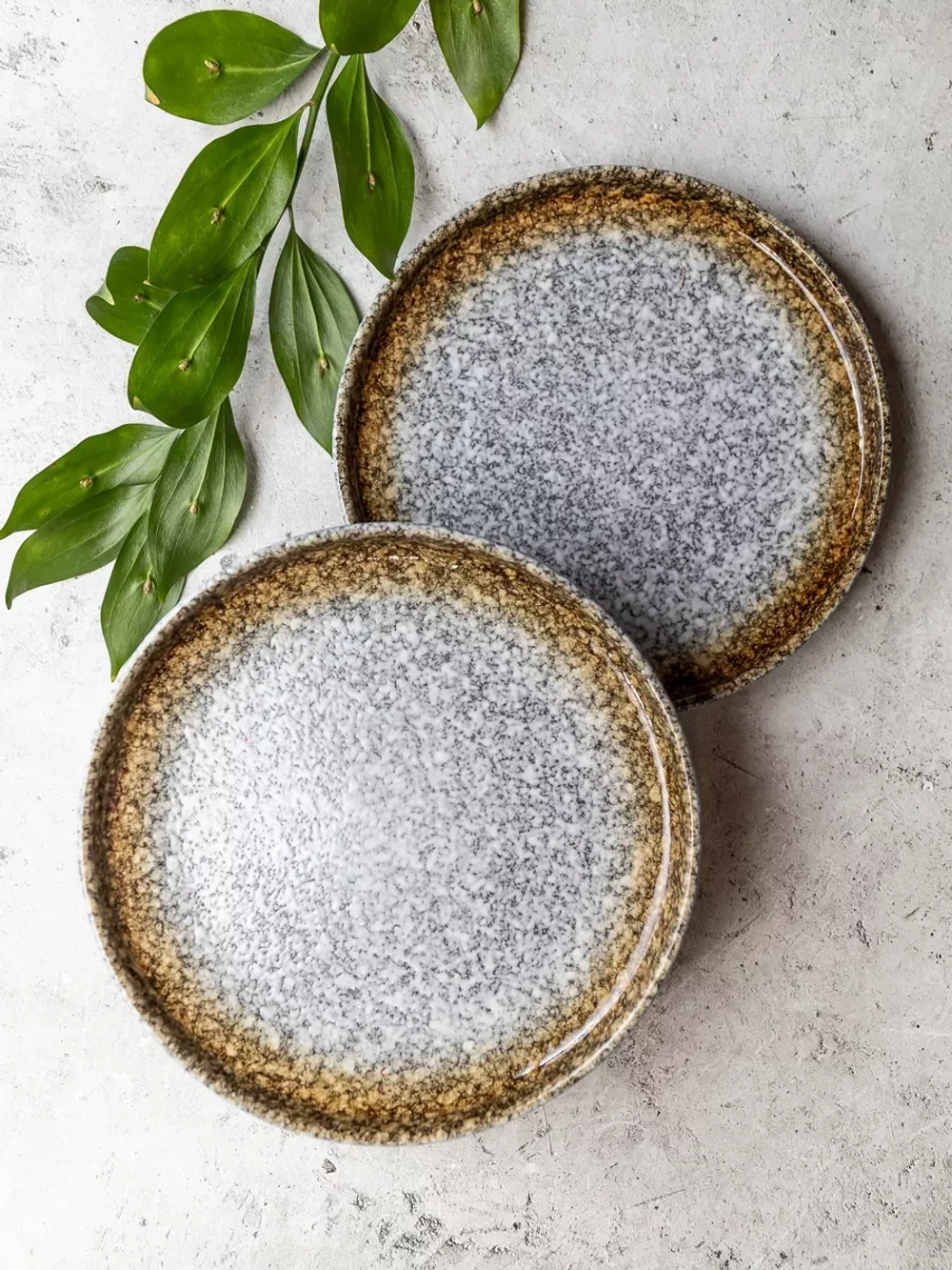 Тарелка с бортиками, Осень, диаметр 20 см - 6 шт.