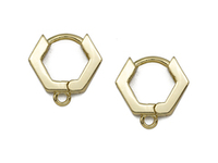 Швензы-Кольца "Hexagon", с петелькой