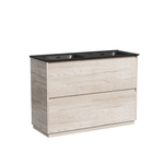 Тумба напольная под раковину Sancos Libra Floor, дуб галифакс натуральный 1190х450х840 мм