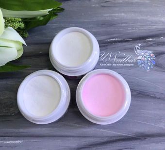 Ez flow акриловая пудра 15 г  белая