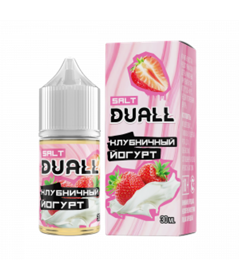 Жидкость Duall, 30 мл, Light Клубничный йогурт