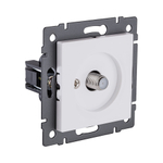 Розетка спутниковая SAT, белый матовый Kollinger REA-020WM для Aspekt, Eleganz, Reflex