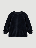 Велюровый комплект Mjölk (свитшот и брюки) Navy