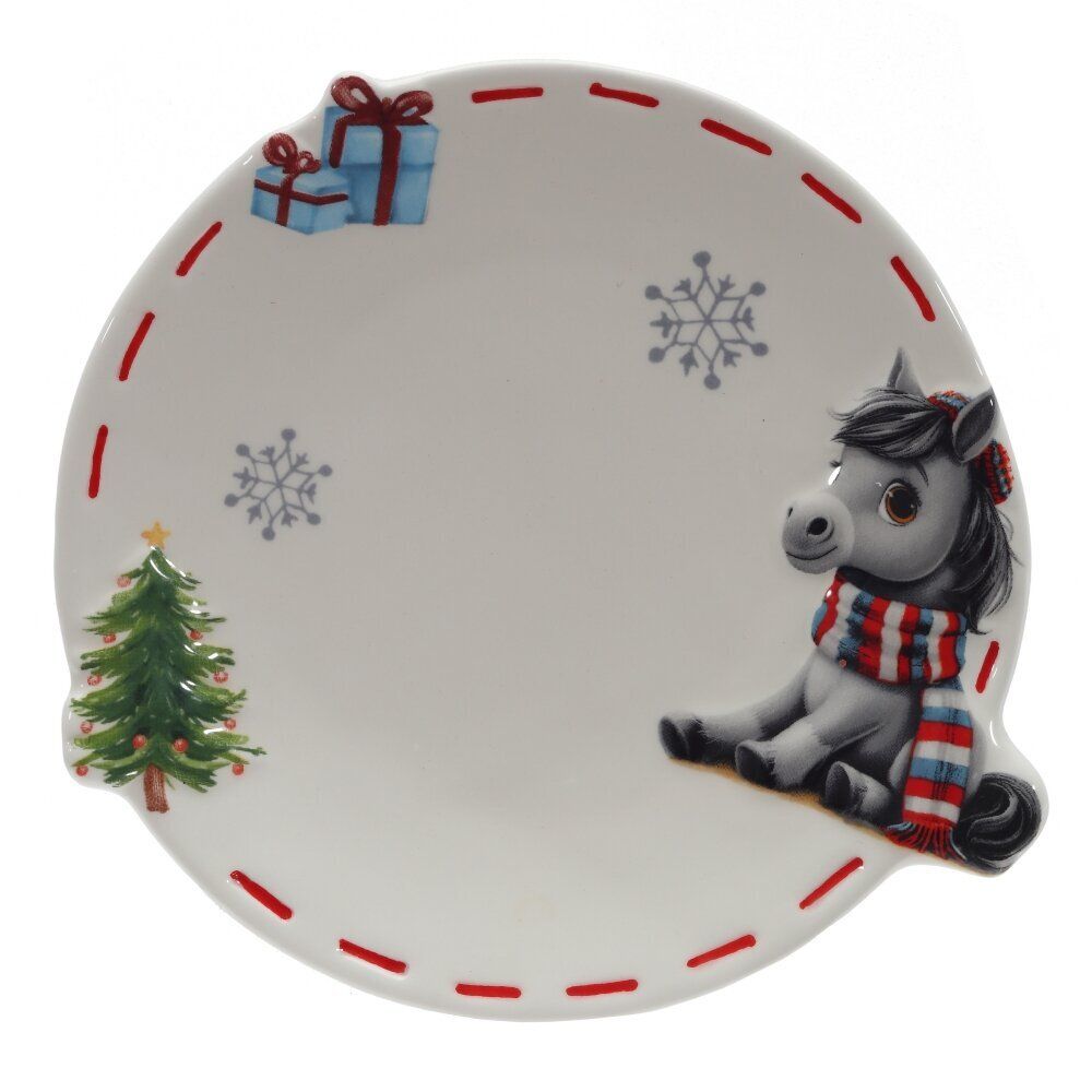 GAEM Тарелка "Лошадка", L16 W15 H1,5 см