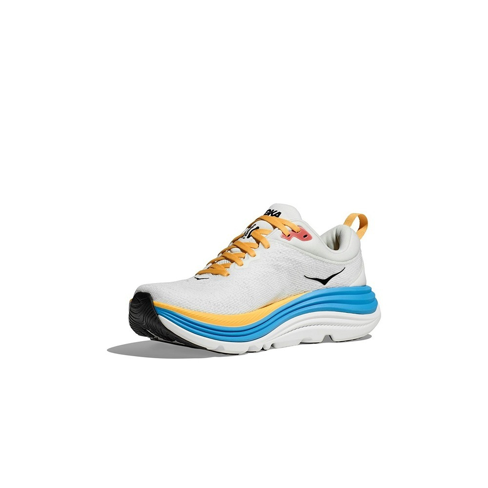 Кроссовки женские HOKA W GAVIOTA 5 WIDE Blanc De Blanc / Swim Day