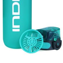 Бутылка для воды INDIGO Irtysh IN375-B, 1000 мл, тритан, бирюзовый