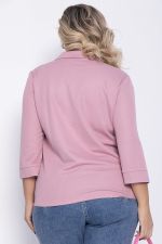 Блуза Монокини (пыльно-розовая) Б12357-18 LT Collection