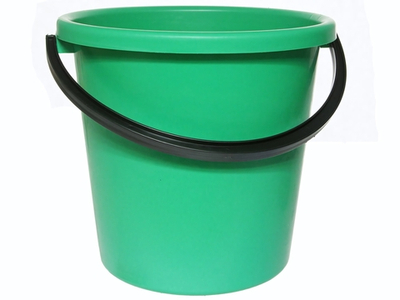 Ведро 10л хозяйственное цветное с меркой