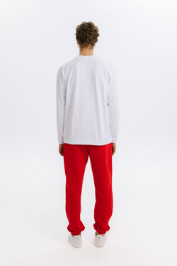 Лонгслив MAZZIKA Unisex CLASSIC, цвет белый