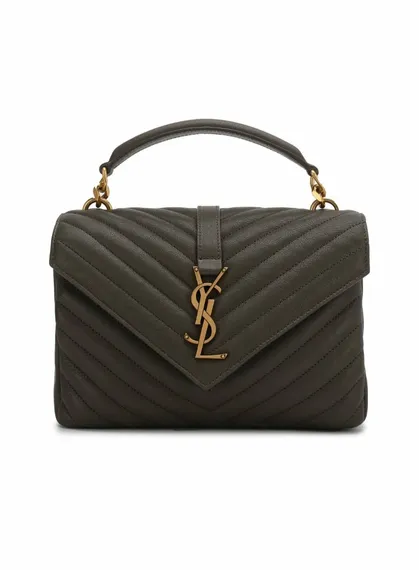 Сумка Saint Laurent College Monogram Medium серый