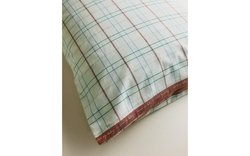 Наволочка Zara Home, хлопок 100%, в клетку, 1611/091