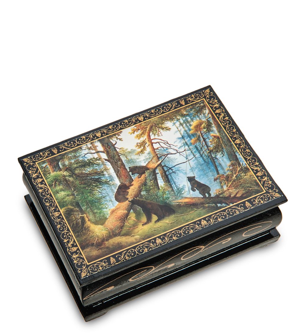 ШК-11/ 2-R Шкатулка в технике декупаж (8х10х4)