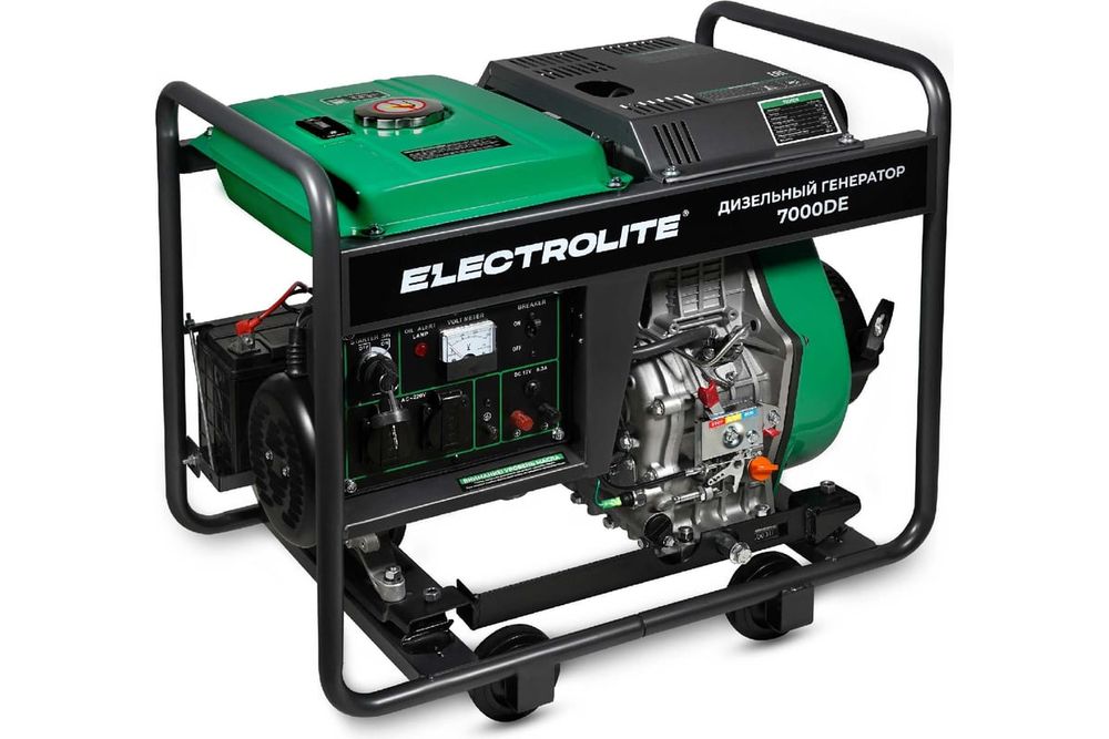 Дизельный генератор Electrolite 7000DE (электрический запуск )