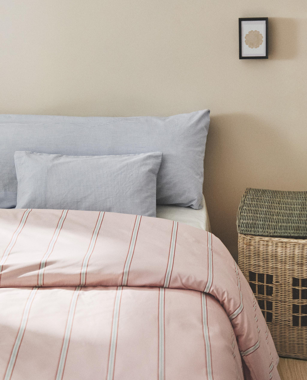 Пододеяльник Zara Home, хлопок 100%, в полоску, 1612/088