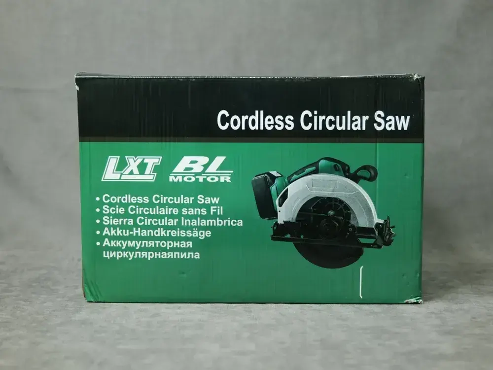 Циркулярная пила аккумуляторная 165/18V, 5000 об.мин/Пила циркулярная дисковая (18 вольт, 165 мм) аккумуляторная 2 акб