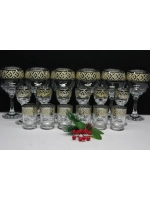 Подарочный набор 18 предметов с фужером