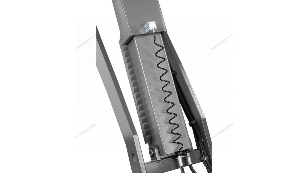 Подъемник ножничный для сход-развала 4,5 т, 380 В, 2 уровня, аварийное опускание, серый NORDBERG N635-4,5G_380_H