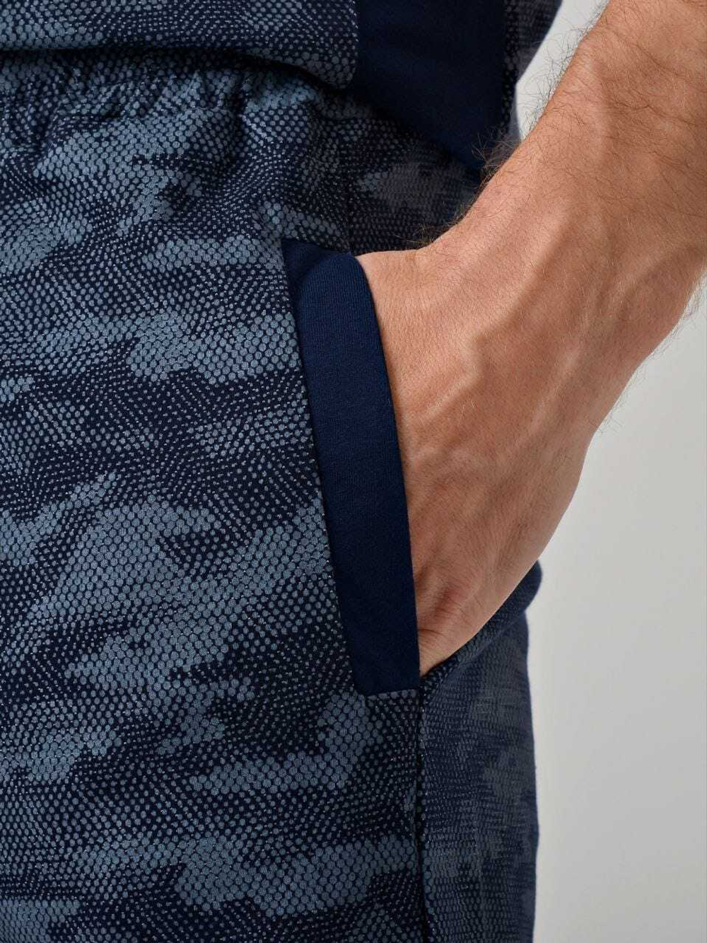 Пижама мужская шорты+футболка 88222/88221