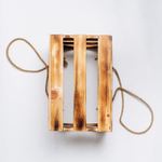 Деревянный подарочный декоративный короб, ящик для хранения из древесины Сибирского Кедра. PK28