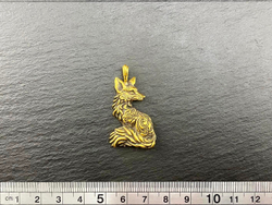 Подвеска. Лисица (северные узоры)