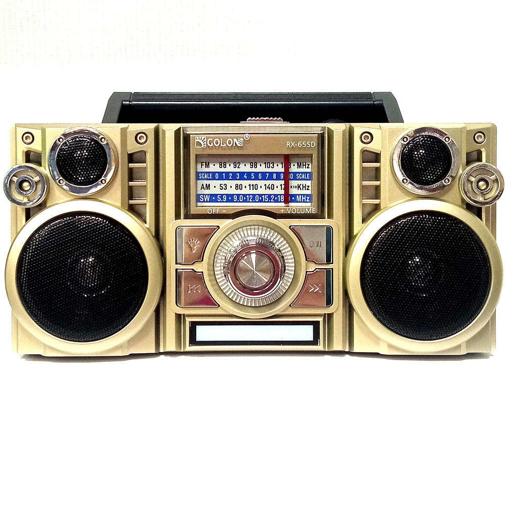 Радиоприемник с MP3 плеером + Solar panel Golon RX-65SD