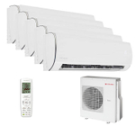 Мультисплит система на 5 комнат Pioneer KFRI20LW x 5 / 5MSHD42B
